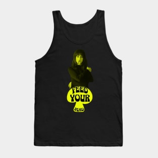 Feed Your Head (Black and Yellow) Tank Top